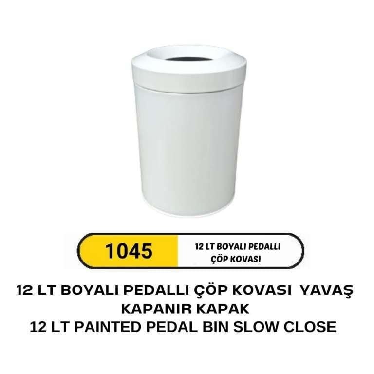 YANMAZ ÇÖP KOVASI 8 LİTRE PASLANMAZ