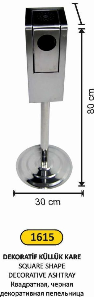 AYAKLI KÜLLÜK DEKORATİF KROM