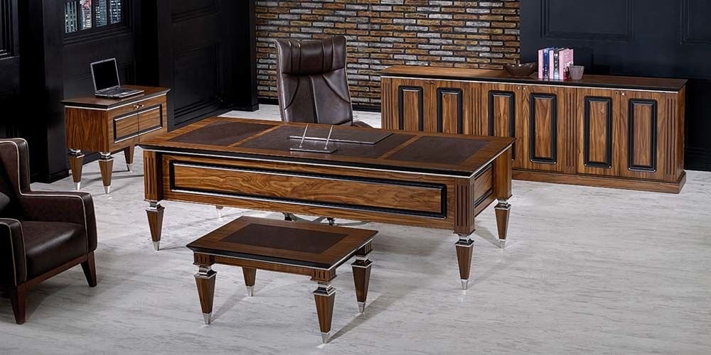 KLAS  VIP MAKAM TAKIMI CEVİZ KONSOLLU