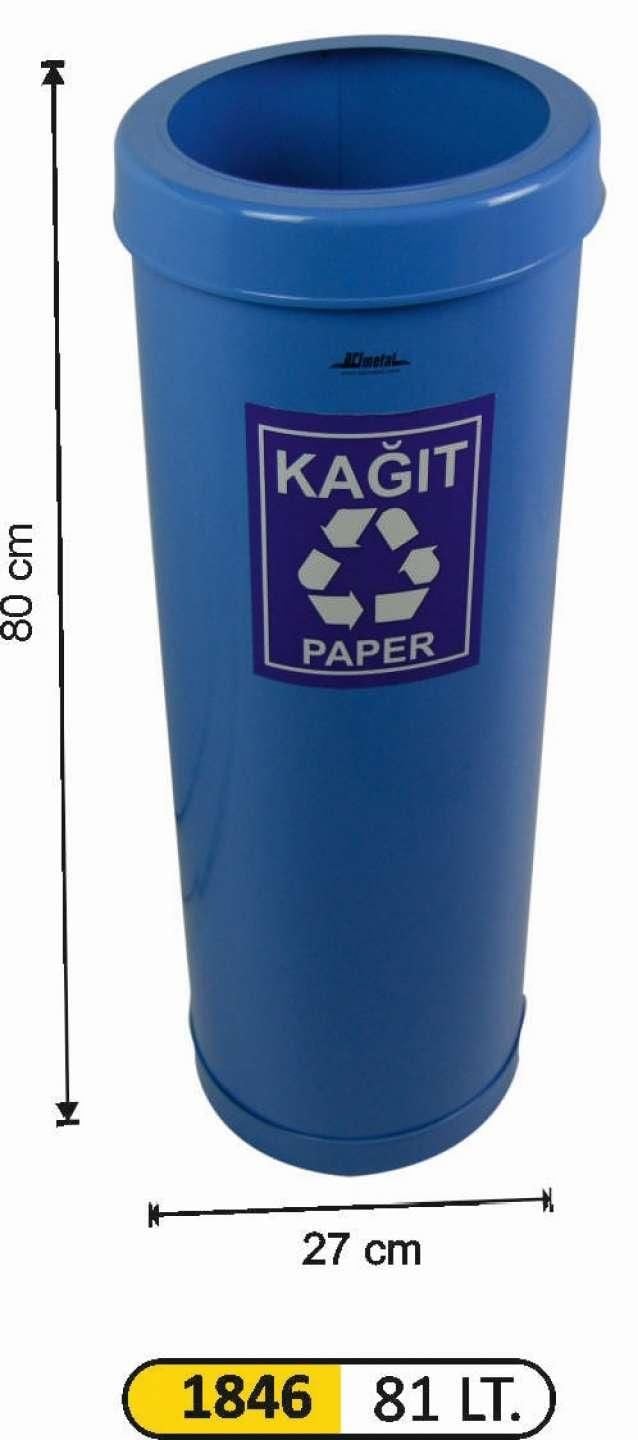 GERİ DÖNÜŞÜM KOVASI BOYALI ÇEMBERLİ