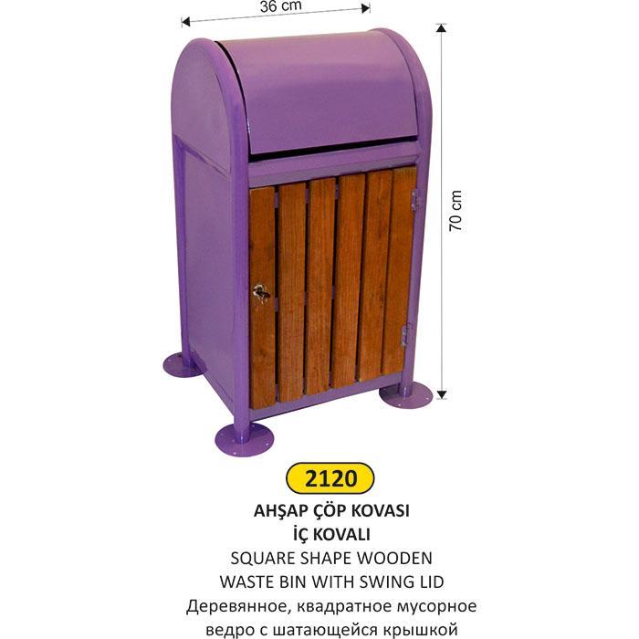 AHŞAP ÇÖP KOVASI İÇ KOVALI