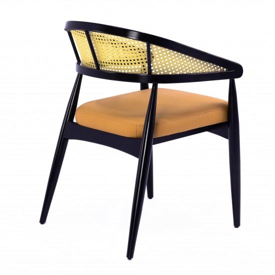 Babmu Sandalye DERİ - AÇIK CEVİZ