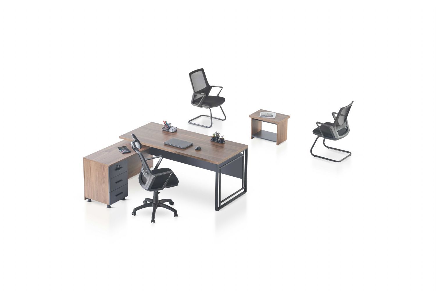 STEP ÇALIŞMA MASA TAKIMI 160CM