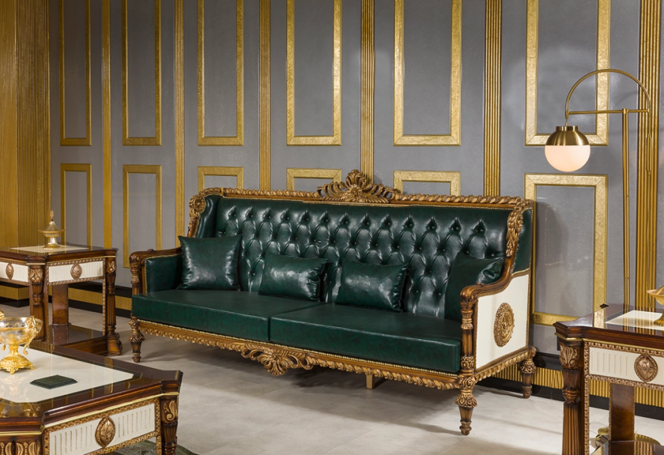 Cavalli Üçlü Bekleme Koltuğu