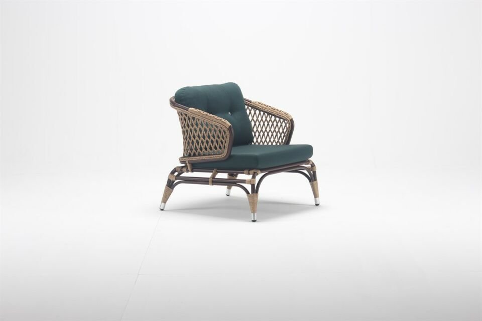 ZAMBAK BAMBU KOLTUK TAKIMI  l  MEŞE - GALİE KREM