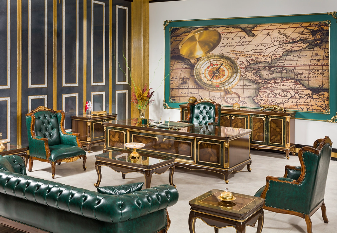 Zümrüt Yönetici Masa Takımı