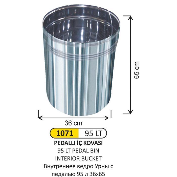 95 LT Pedallı İÇ KOVASI