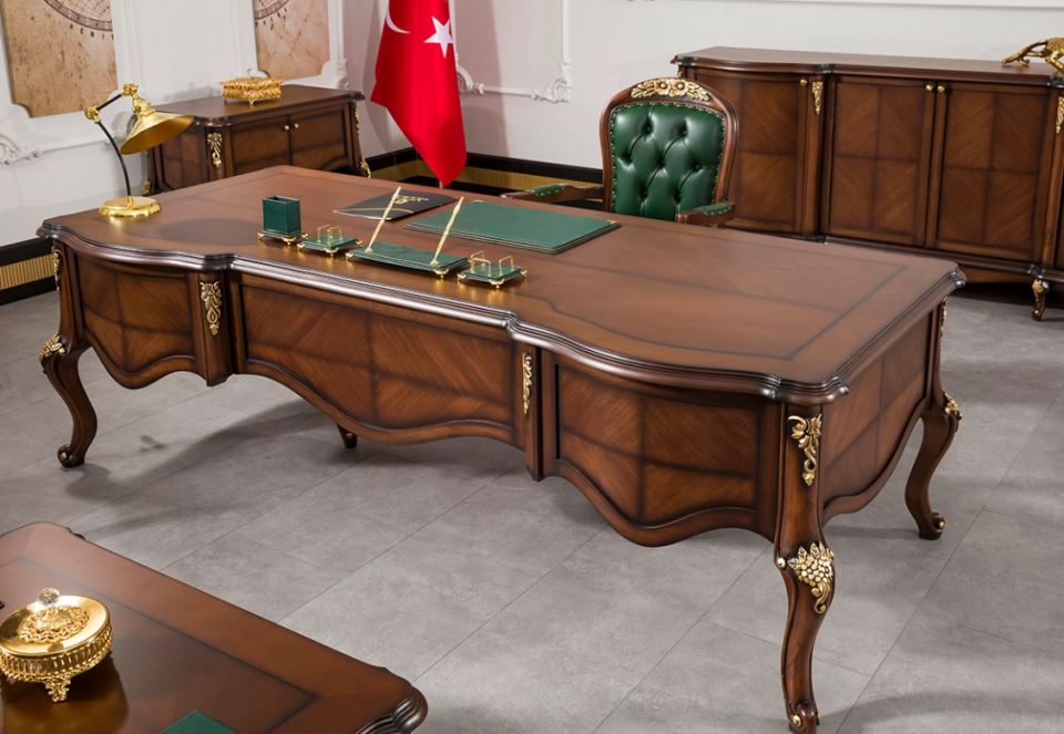 Zebra Yönetici Masa Takımı