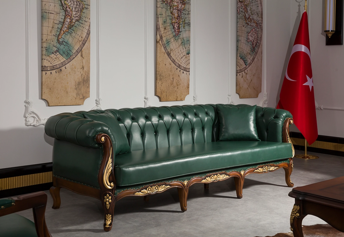 Zebra Üçlü Bekleme Koltuğu