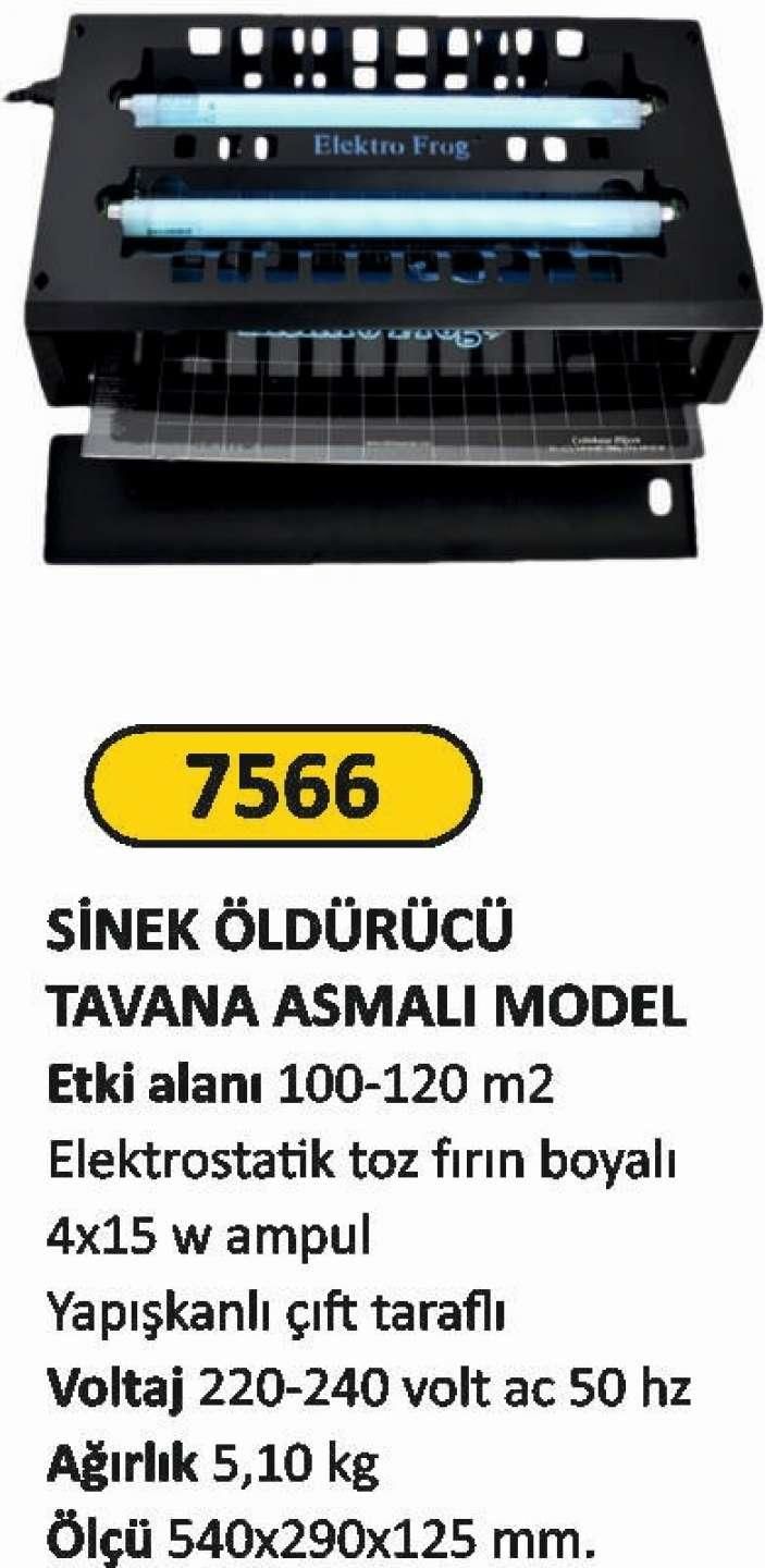 SİNEK ÖLDÜRÜCÜ BOYALI TAVANA ASMALI