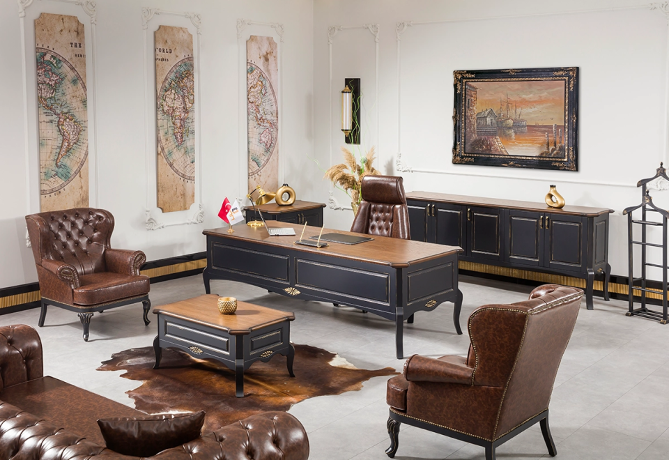 Nuss Yönetici Masa Takımı