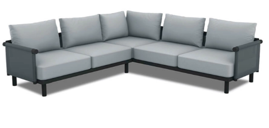 Breeze Mesh LS 3+2 Köşe Oturma Takımı