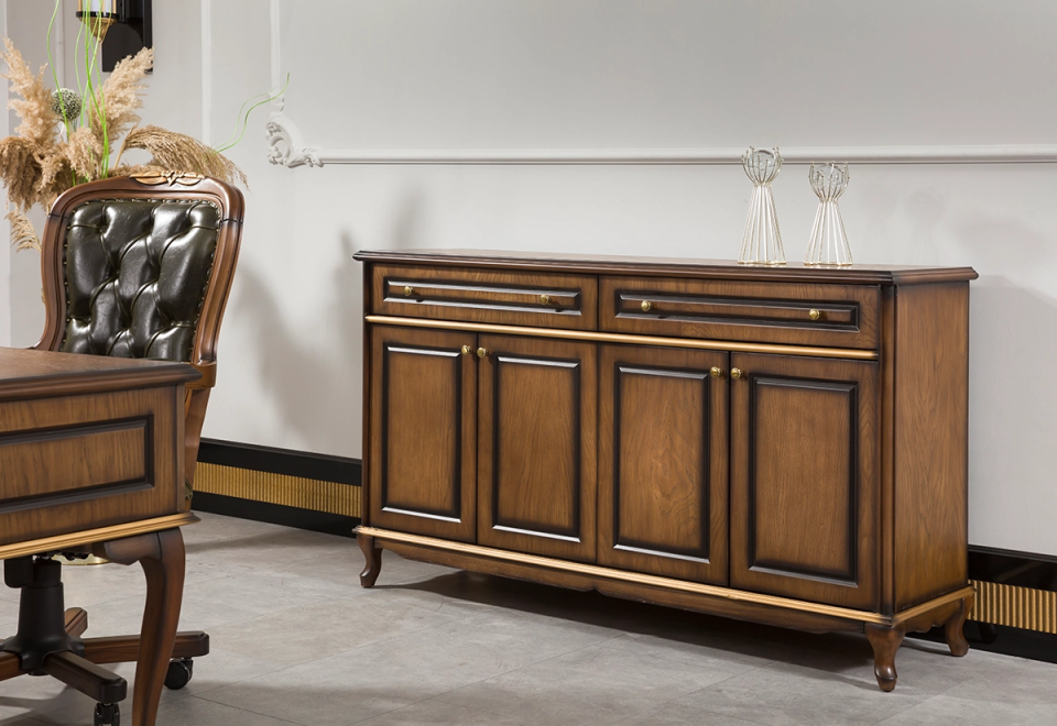 Antiq Yönetici Masa Takımı