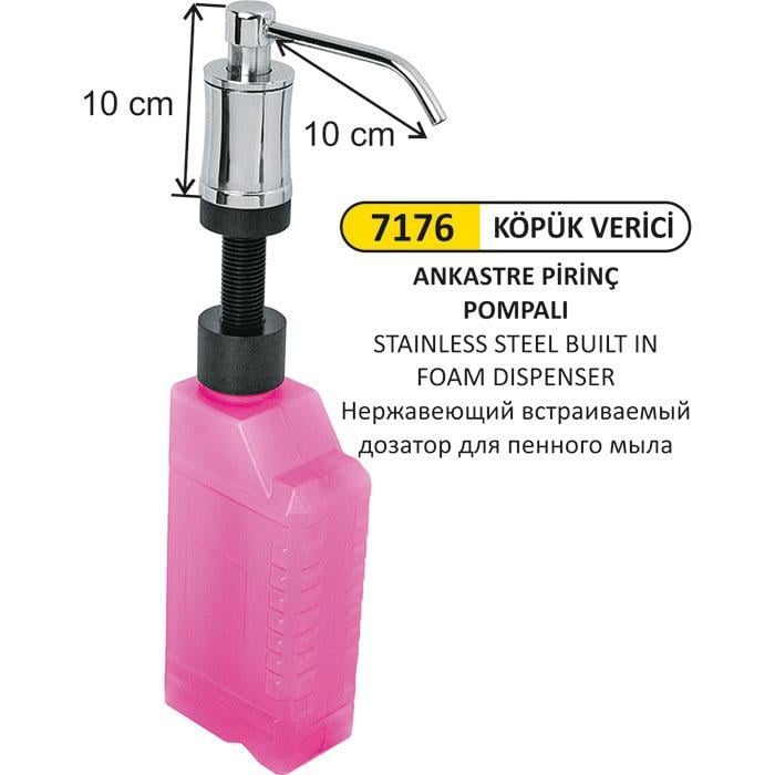 ANKASTRE PİRİNÇ POMPALI KÖPÜK VERİCİ