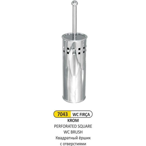 KROM DELİKLİ WC FIRÇA