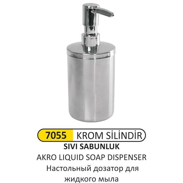 KROM SİLİNDİR Sıvı SABUNLUK