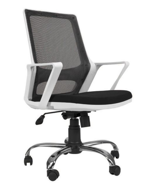 Lisa Beyaz Çalışma Koltuğu