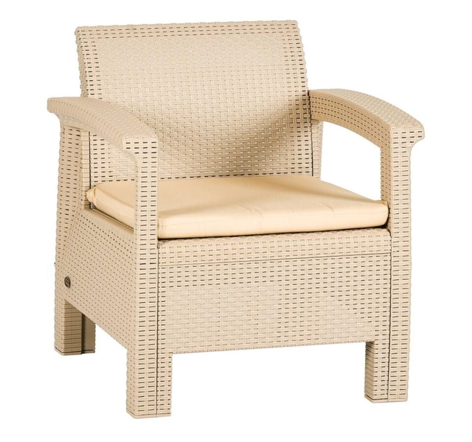 CALİFORNİA BAHÇE VE BALKON OTURMA GRUBU l 2 TEKLİ 1 SEHPA