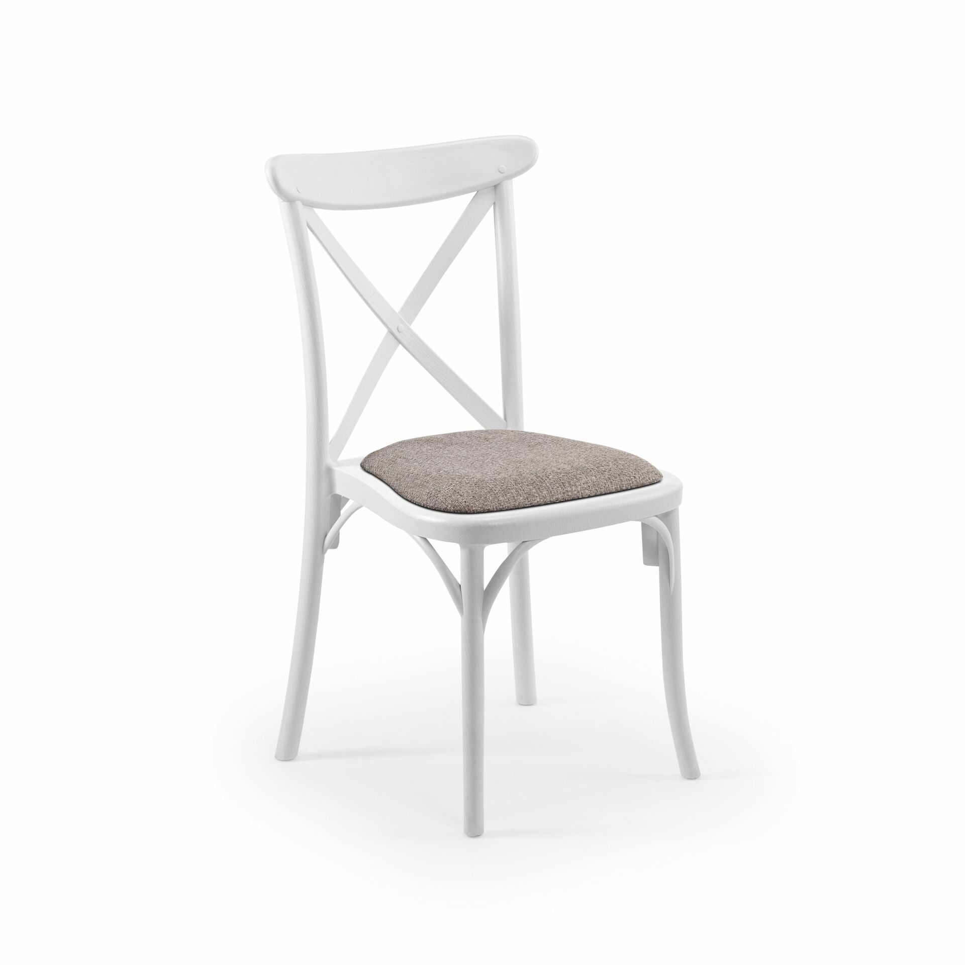 Capri Pad Sandalye SÜT BEYAZ