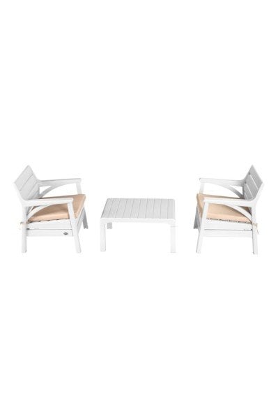 BARCELONA BALKON SET( 2 TEKLİ+1 SEHPA)