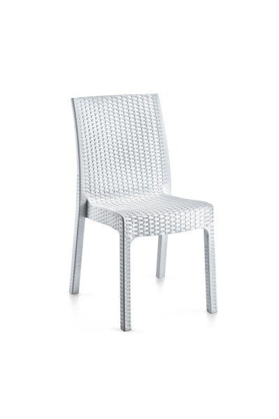 HOLIDAY DELUXE RATTAN SANDALYE BEYAZ