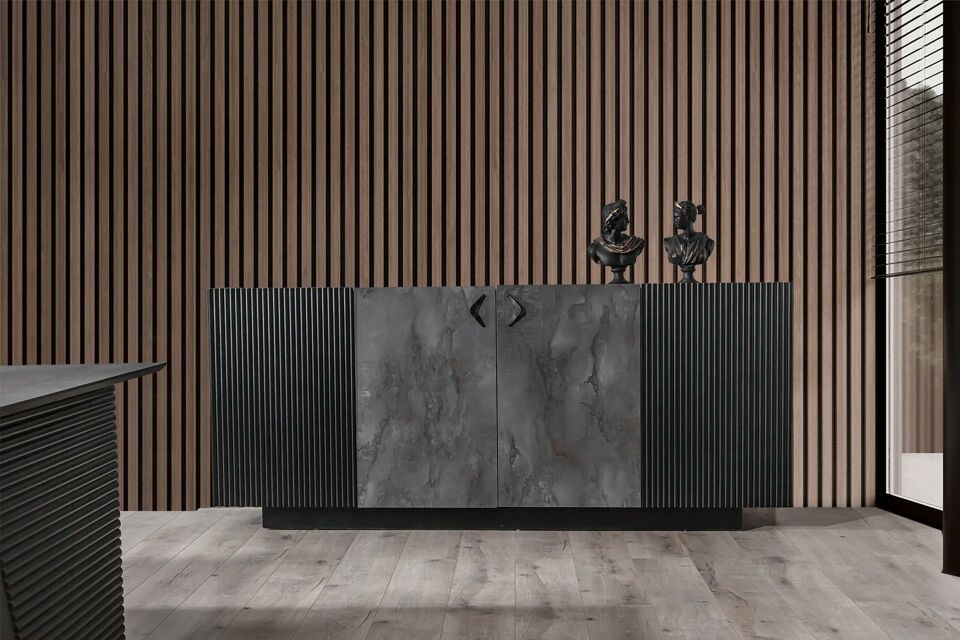 ALFA IRONY ANTRASİT MAKAM TAKIMI