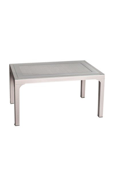 Pamukkale 80x140 Rattan Masa | Bahçe & Balkon Masası
