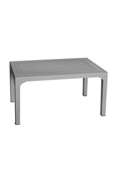 Pamukkale 80x140 Rattan Masa | Bahçe & Balkon Masası