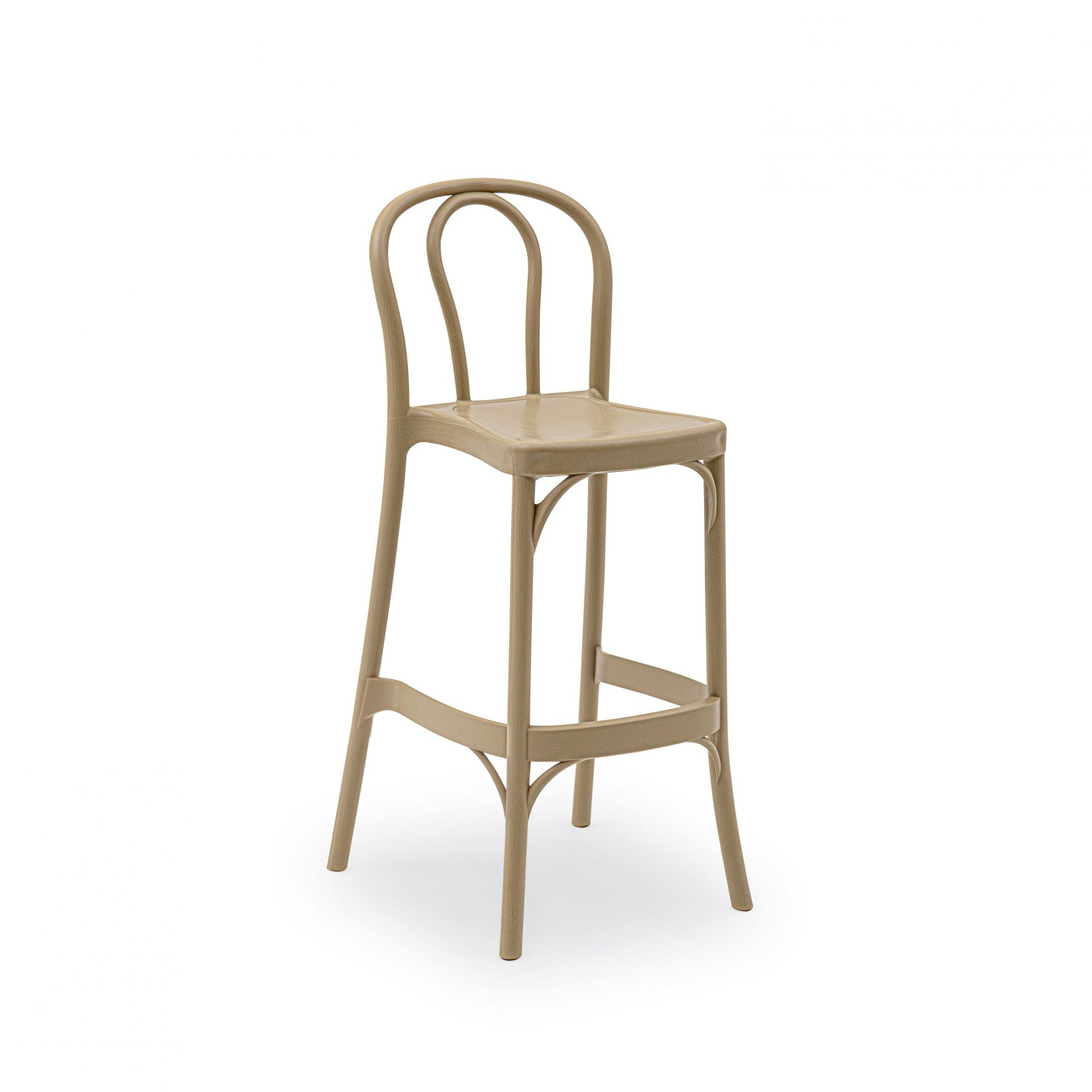 Sozo Bar Sandalyesi KUM BEJİ - 75cm Yükseklik