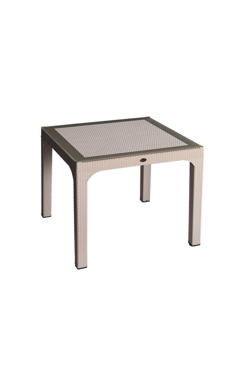 HOLIDAY COMFORT RATTAN MASA | BAHÇE & BALKON MASASI 70x70