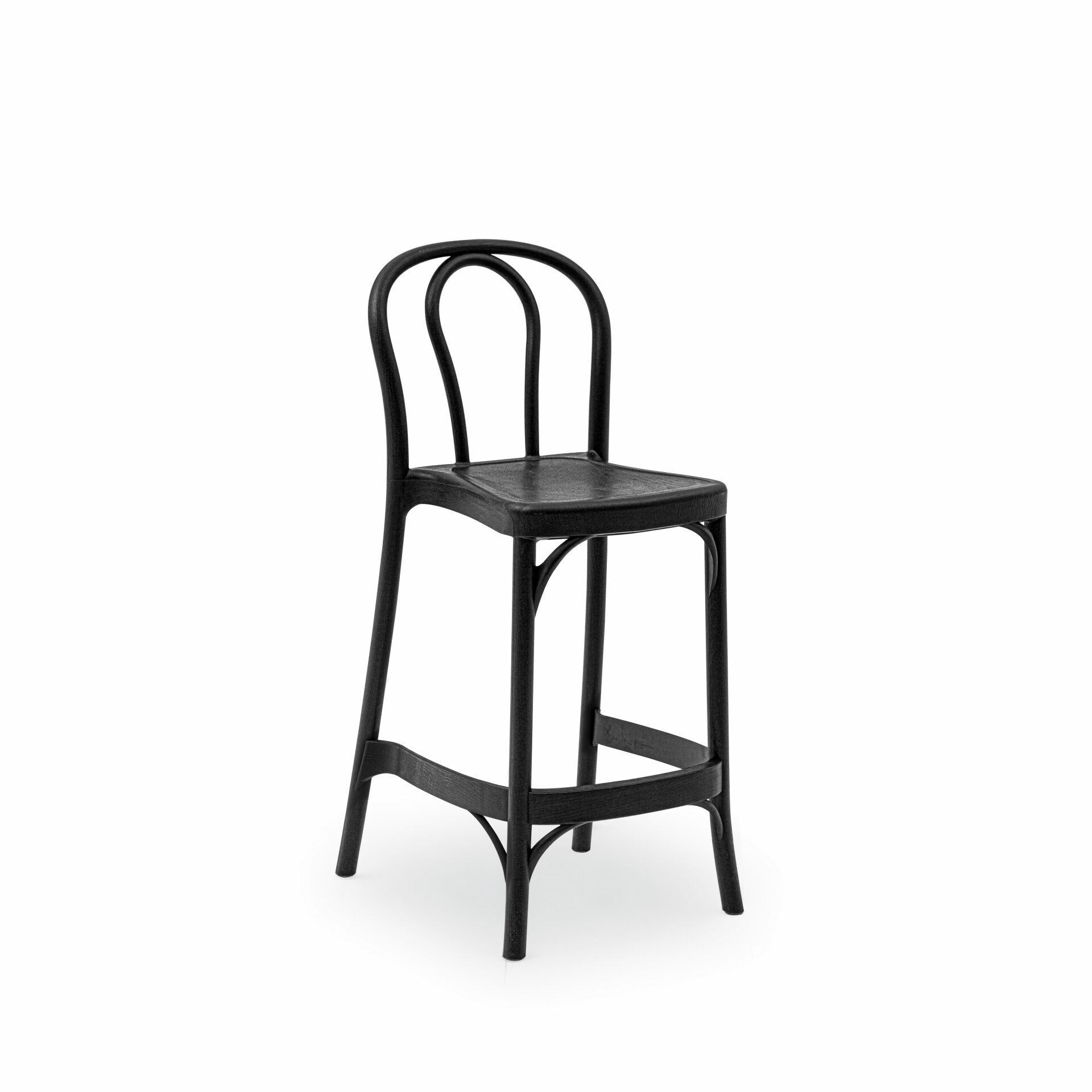 Sozo Bar Sandalyesi SİYAH - 65cm Yükseklik