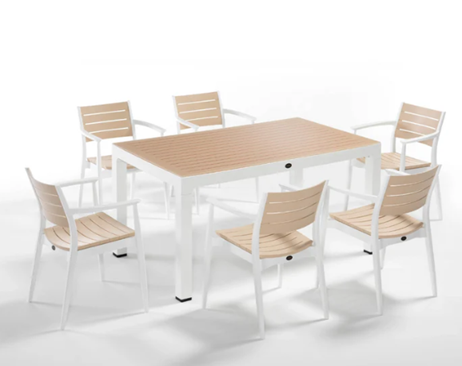 Novussi Regnum 6'lı Bahçe Masa Takımı