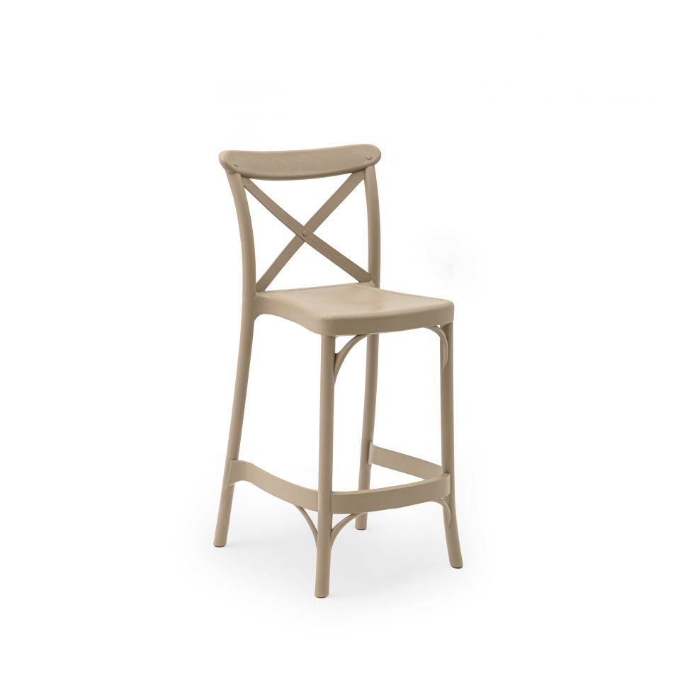 Capri Bar Sandalyesi KUM BEJİ - 65cm Yükseklik
