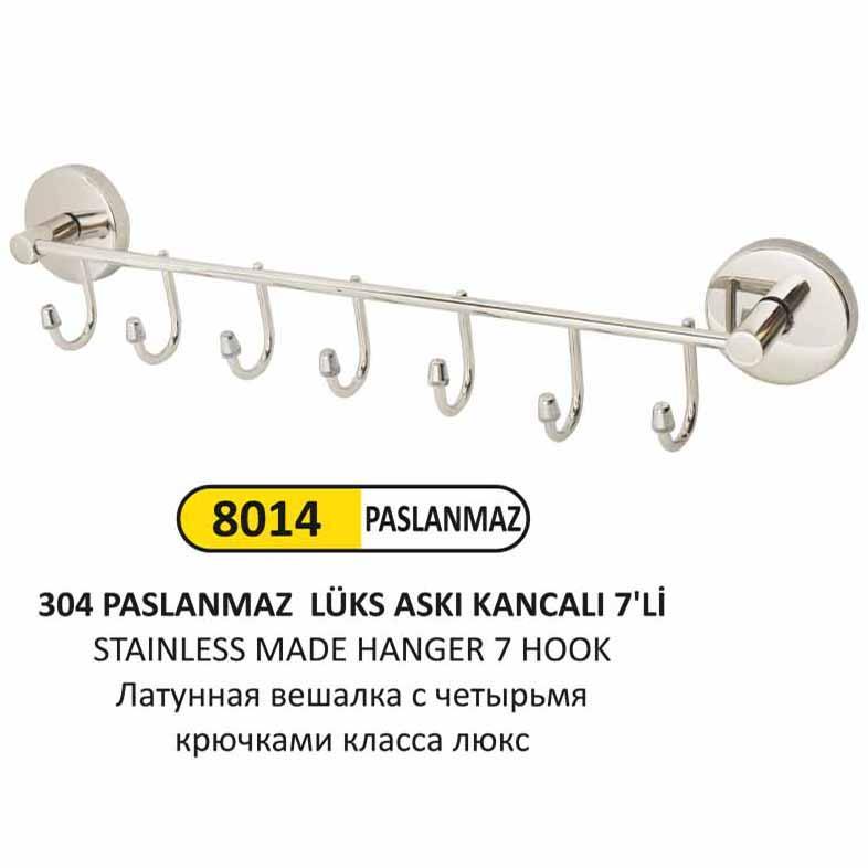 PASLANMAZ ASKILIK 7'Lİ (304 KALİTE)