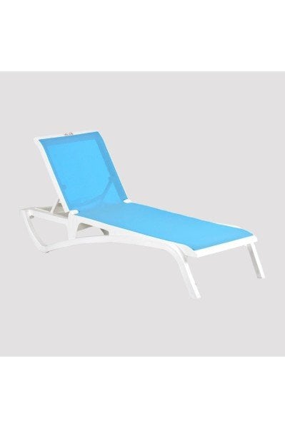 Atlantik Kumaşlı Şezlong | Plaj-Havuz Şezlongu