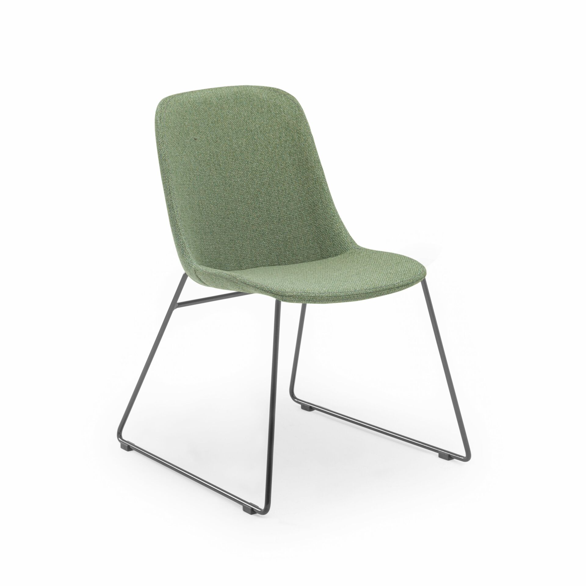 Shell-U Pad Sandalye l Metal Boyalı Ayak