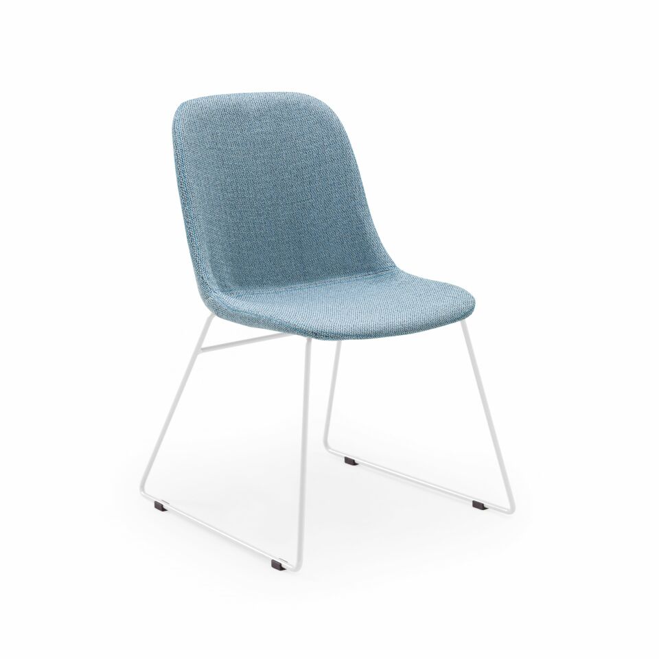 Shell-U Pad Sandalye l Metal Boyalı Ayak