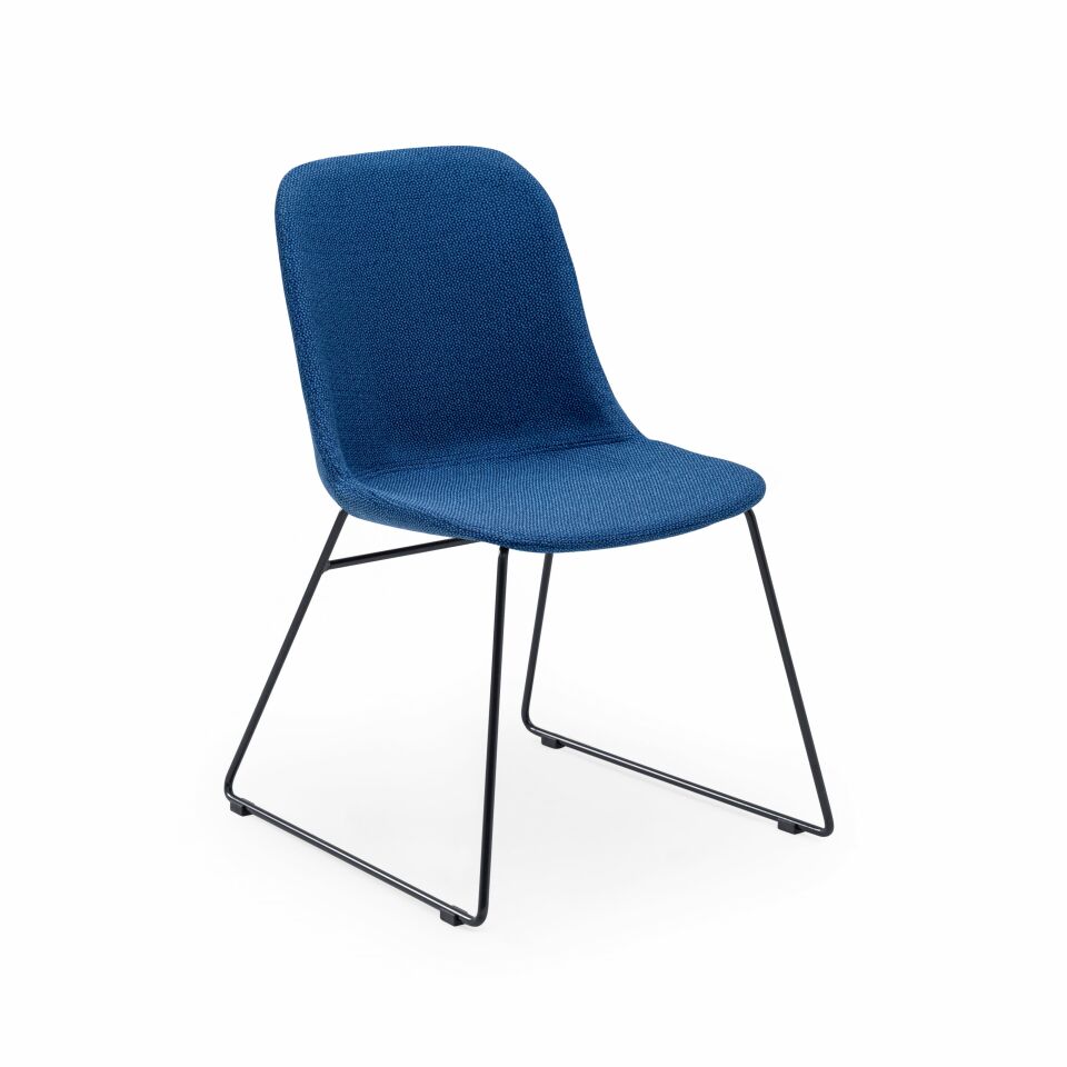 Shell-U Pad Sandalye l Metal Boyalı Ayak