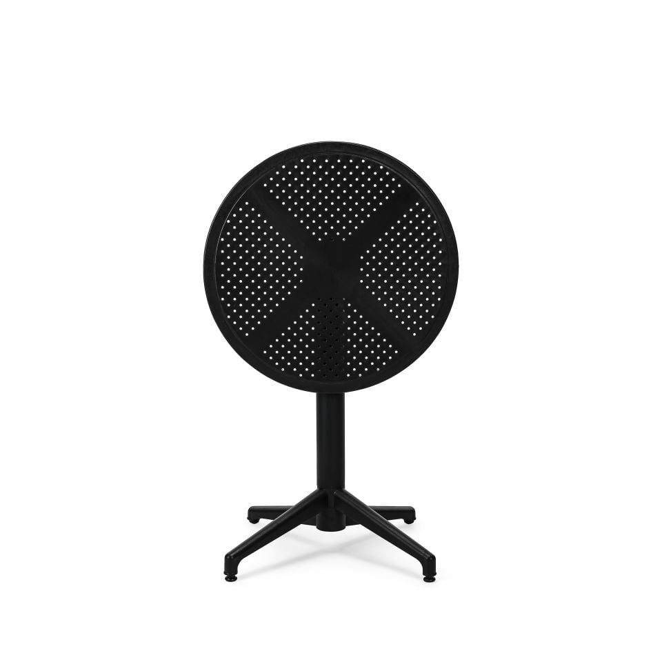 Moon Ø60 cm | Katlanır Masa SİYAH