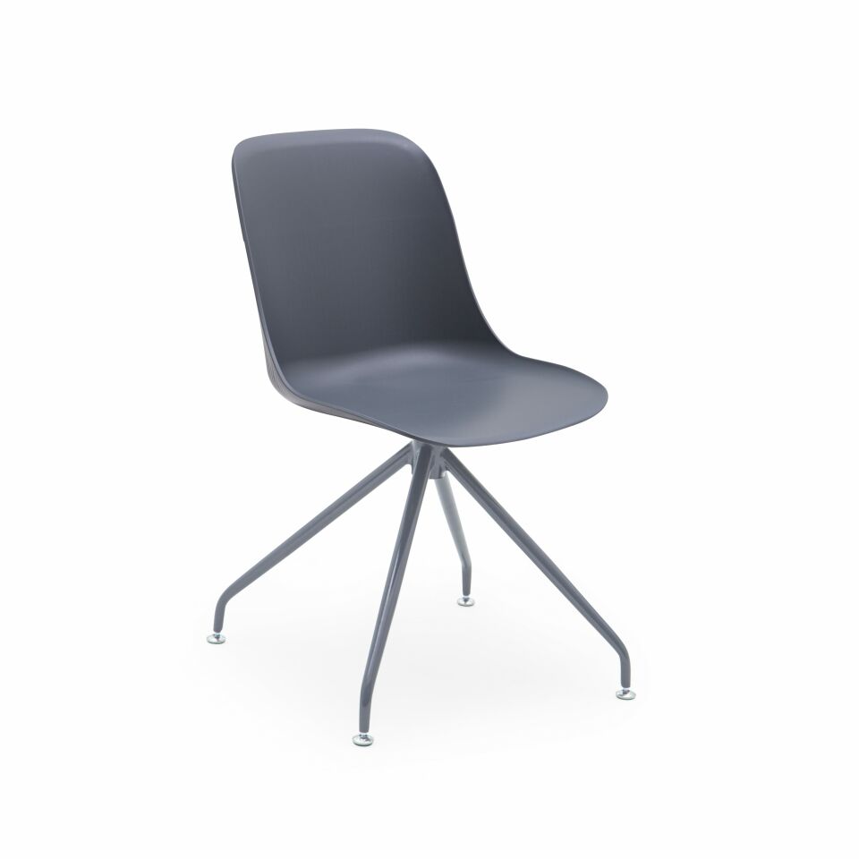 Shell-Z Sandalye l Metal Boyalı Ayak