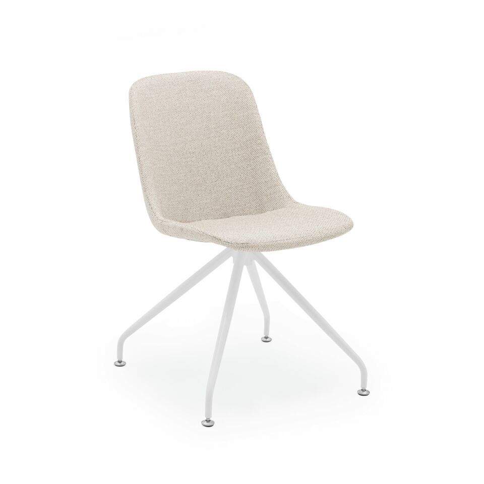 Shell-Z Pad Sandalye l Metal Boyalı Ayak