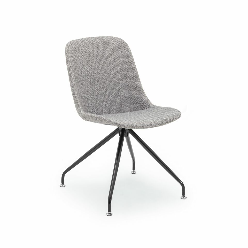 Shell-Z Pad Sandalye l Metal Boyalı Ayak