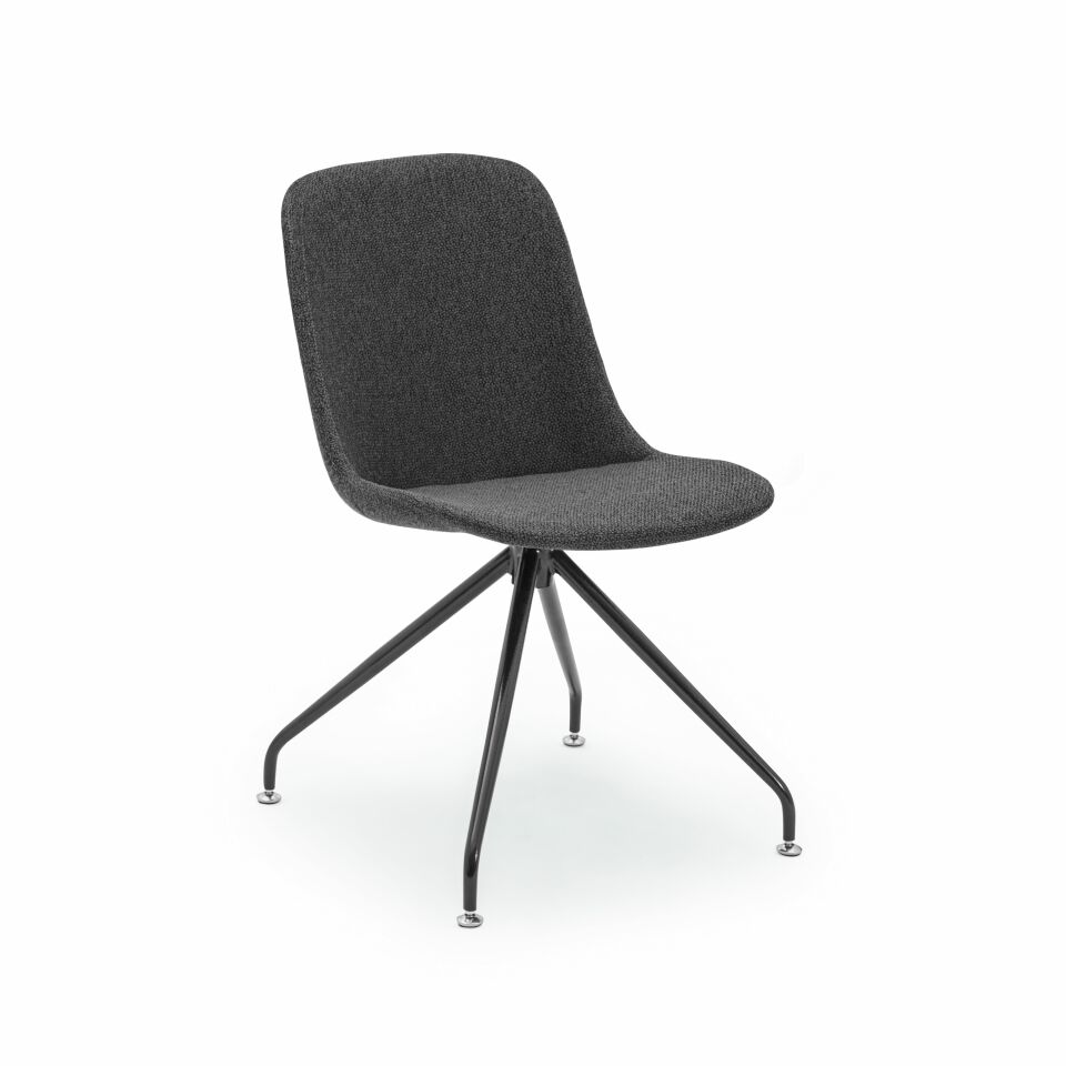 Shell-Z Pad Sandalye l Metal Boyalı Ayak