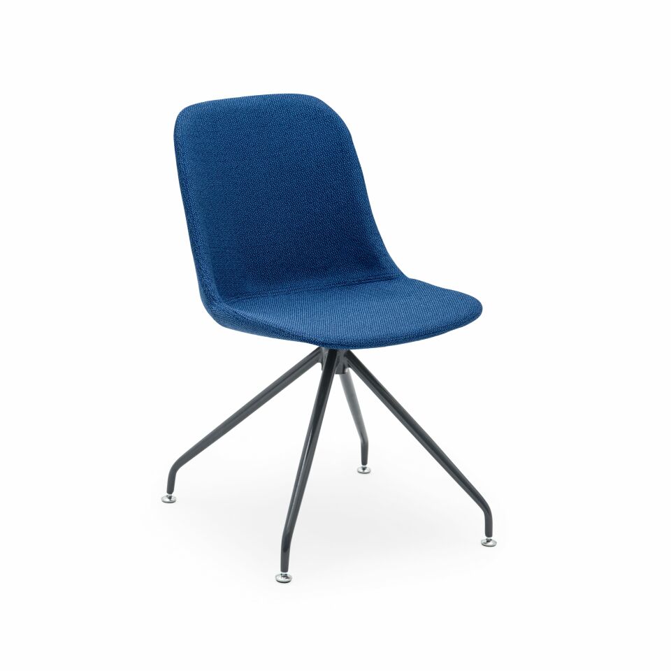 Shell-Z Pad Sandalye l Metal Boyalı Ayak
