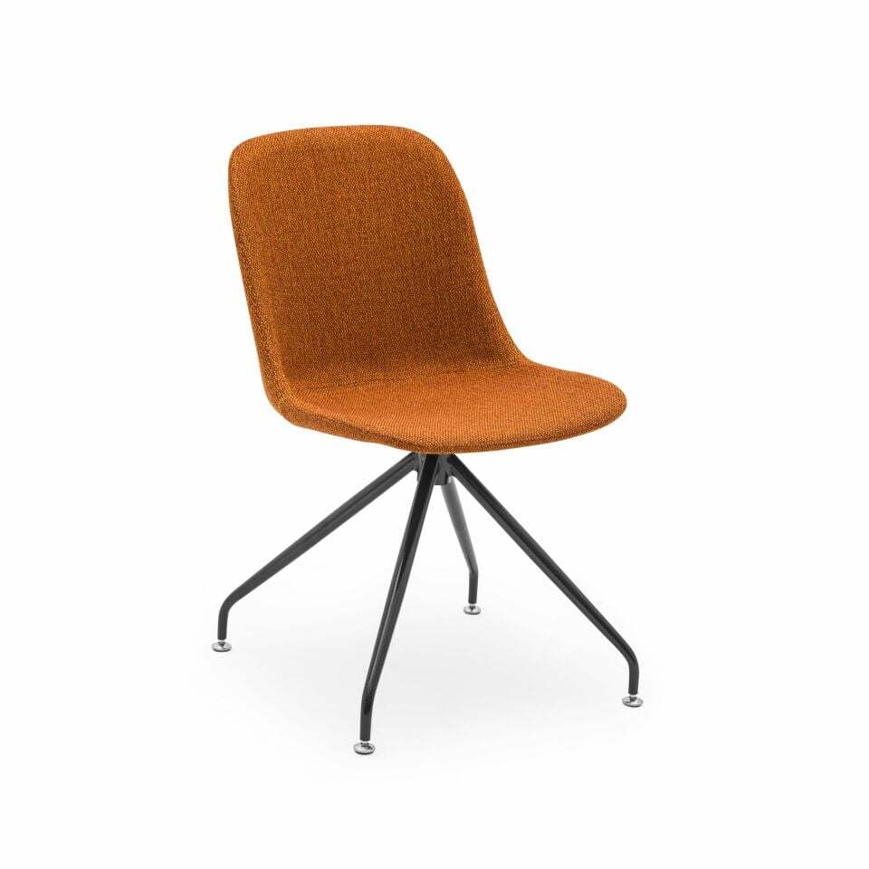 Shell-Z Pad Sandalye l Metal Boyalı Ayak