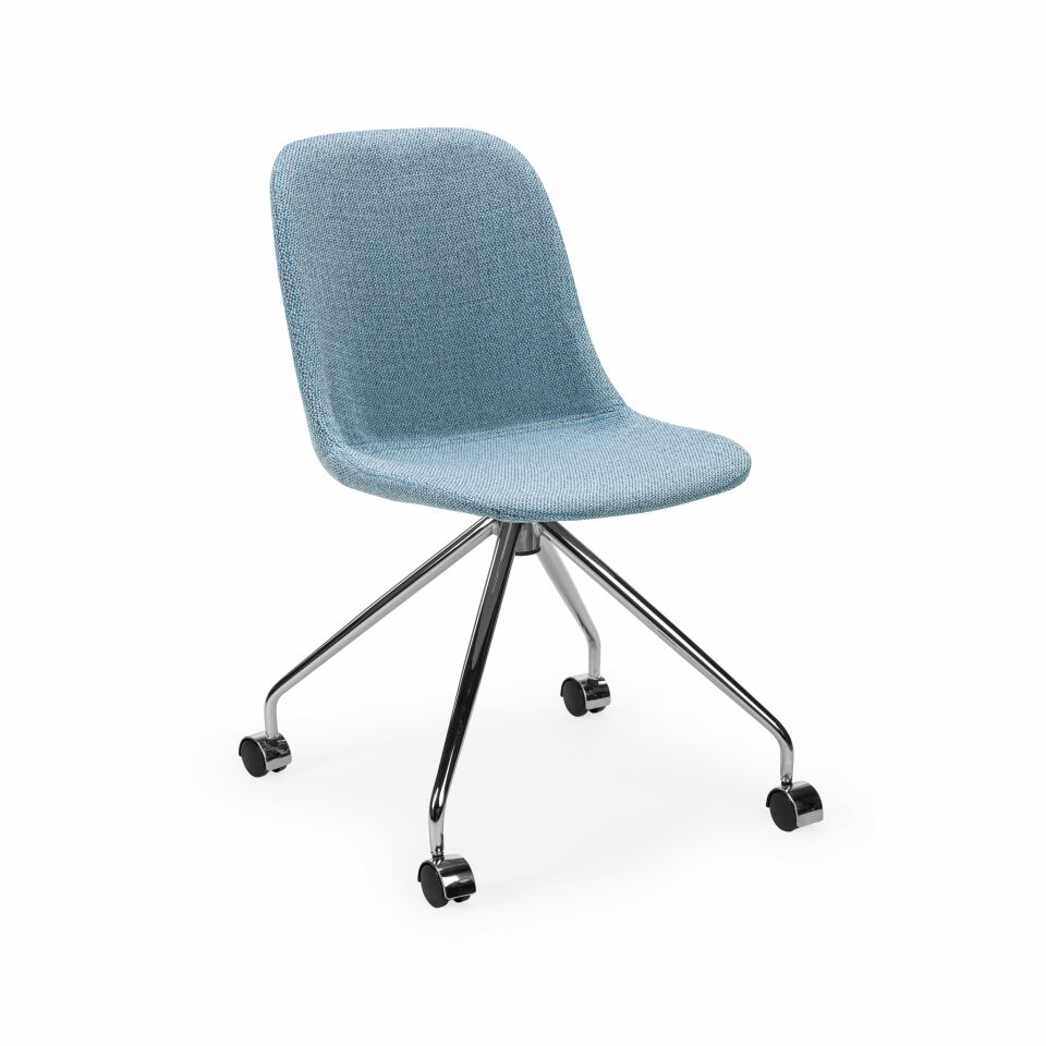 Shell-O Pad Sandalye l Krom Ayak