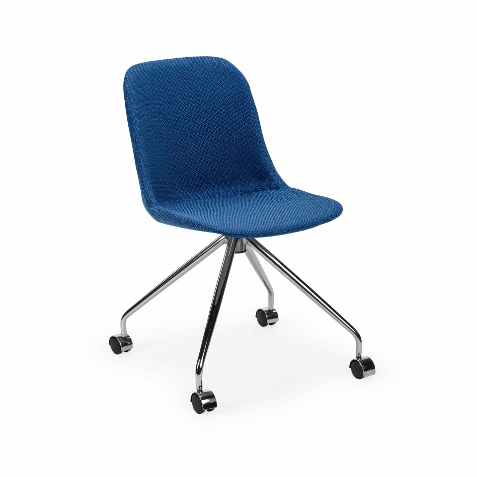 Shell-O Pad Sandalye l Krom Ayak