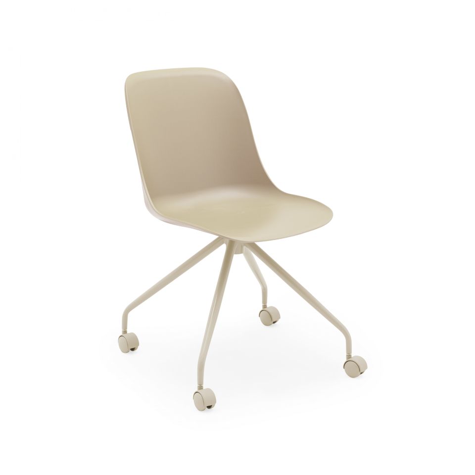 Shell-O Sandalye l Metal Boyalı Ayak