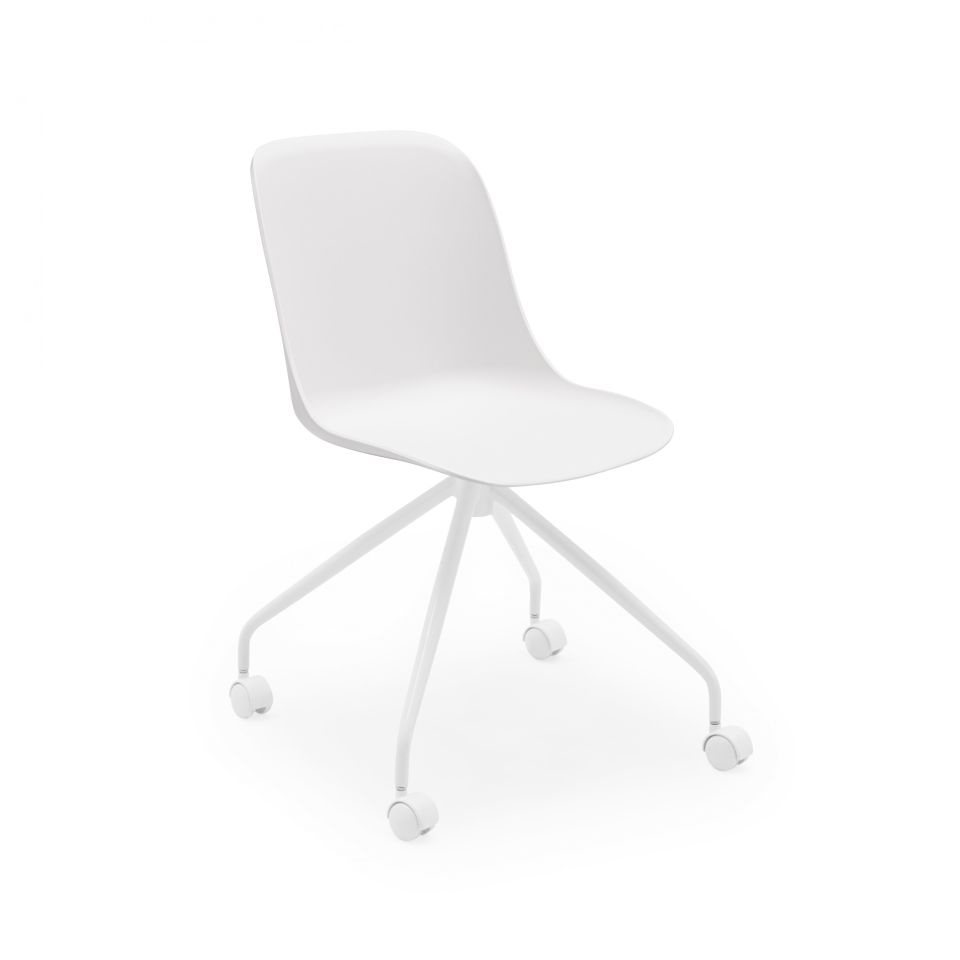 Shell-O Sandalye l Metal Boyalı Ayak