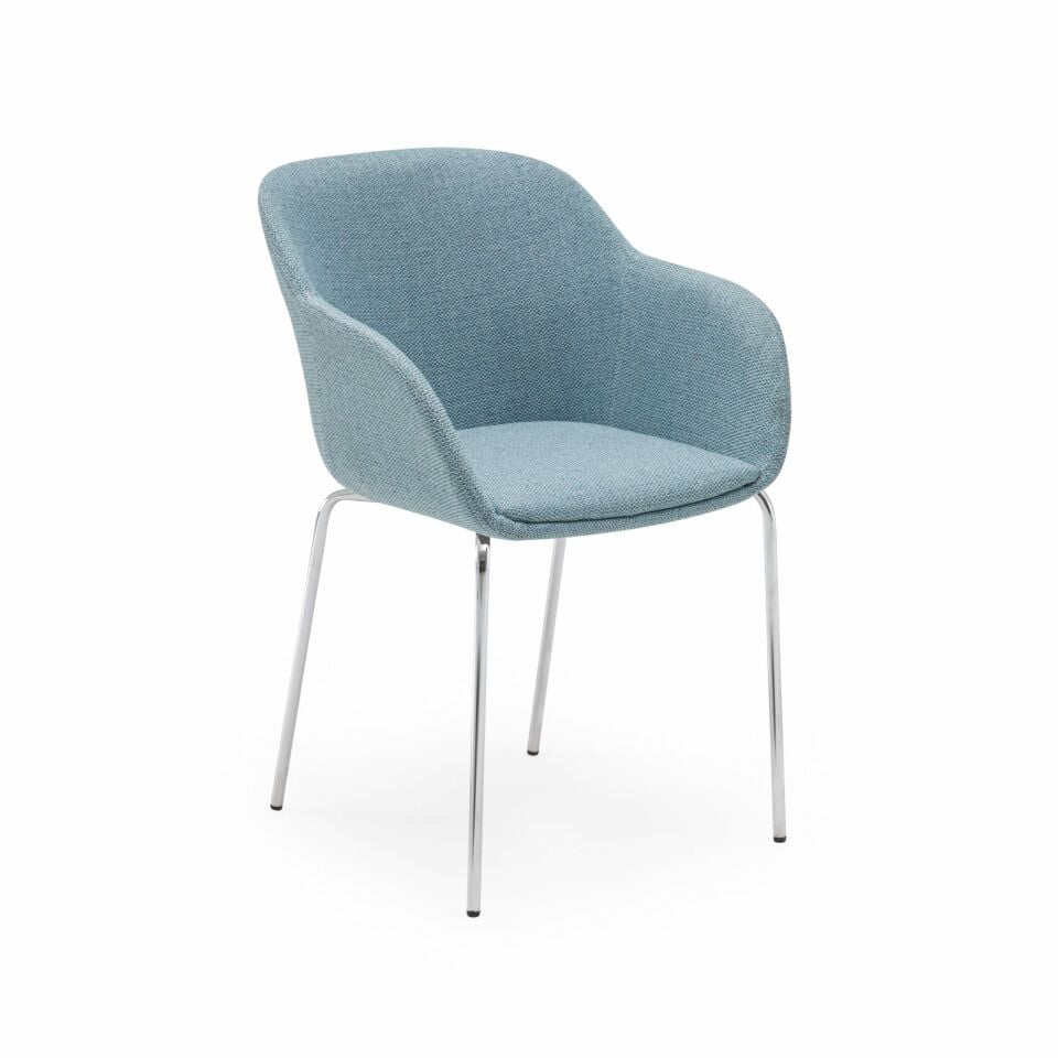 Shell-M Pad Koltuk l Krom Ayak